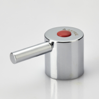 Astral - FANCY HANDLE (KNOB) WITH RED & BLUE PLASTIC BUTTON (ROUND)